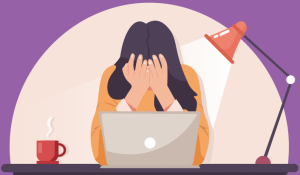 Homeoffice, Unterricht, Erschöpfung